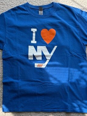 I 🧡 New York Islanders Tee w/Drawstring Bag
